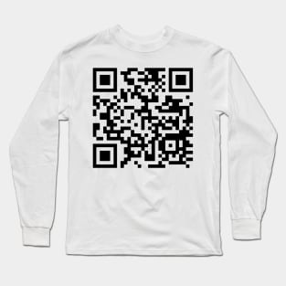 I love you mom QR code Mother’s Day Long Sleeve T-Shirt